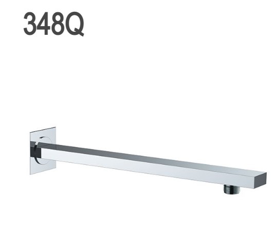 ماسورة دش جداري 348Q30 QUBIKA ايطالي REMER كروم مربع 30 سم