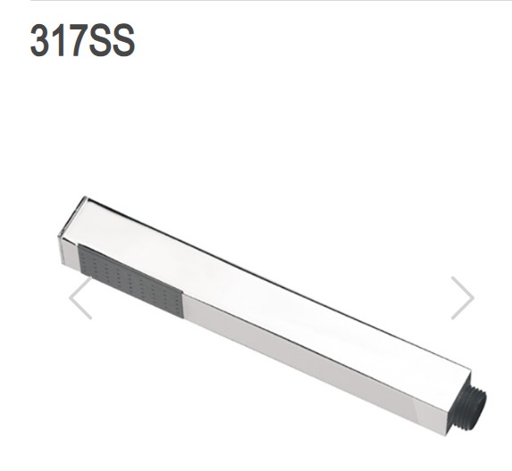 سماعة خلاط دش نحاس 317SSNP ايطالي REMER برونزي فاتح مربع