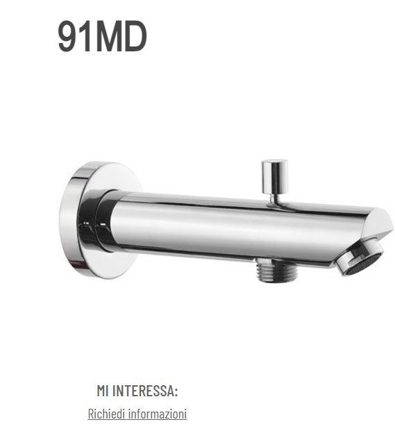 صباب خلاط دش مخفي 91MDLT8 ايطالي REMER كروم دائري خطين
