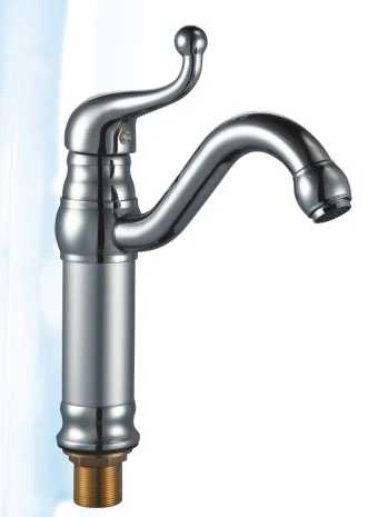 خلاط مغسلة اتومتيك دائري عالي احمر GH-1811