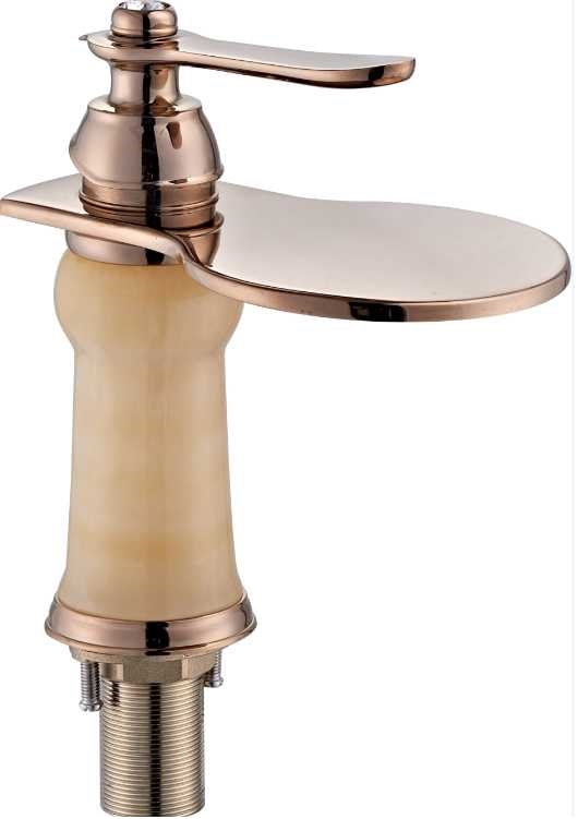 خلاط مغسلة KL70087C كروم  رقبة دائري  اتوماتيك