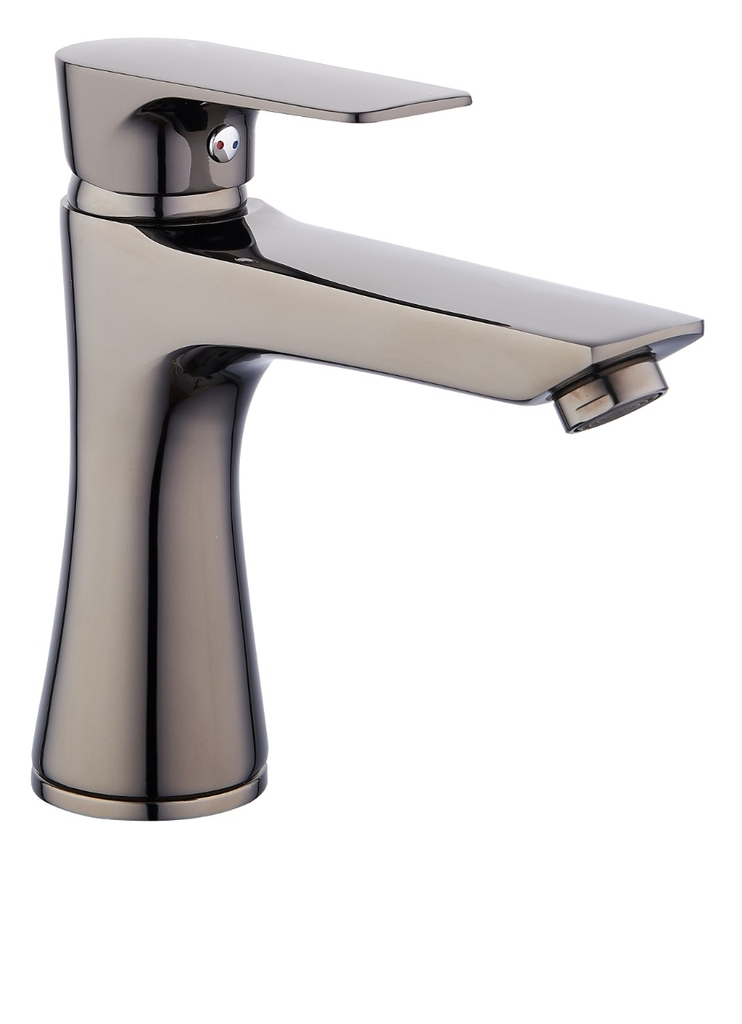 خلاط مغسلة 1432 صيني ORIENT STANDARD برونزي غامق قصير مع هراب (كرتون 10 حبة)