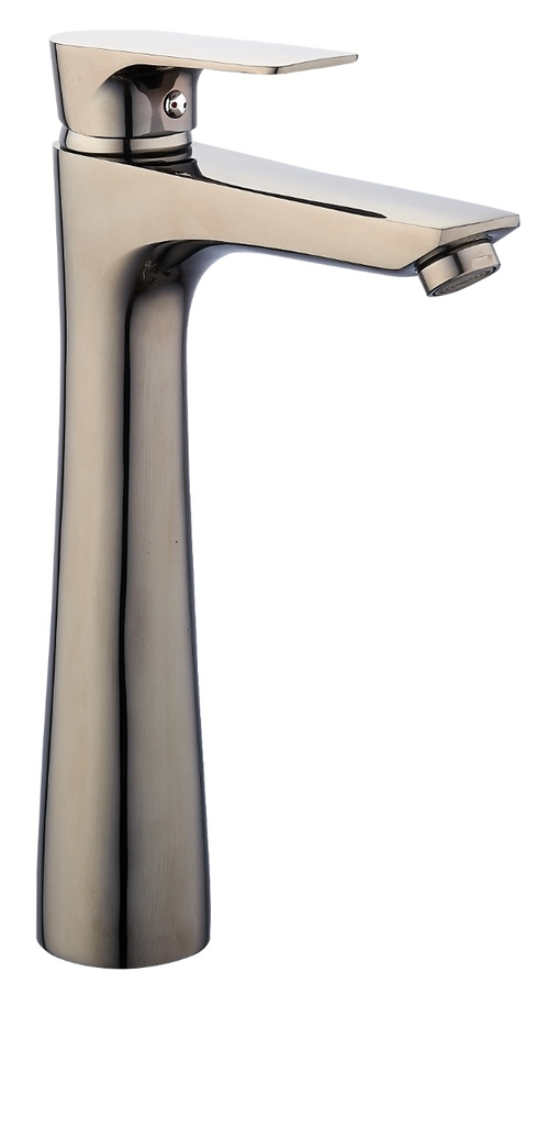 خلاط مغسلة 1432 برونزي غامق عالي مع هراب ( كرتون 10حبة)