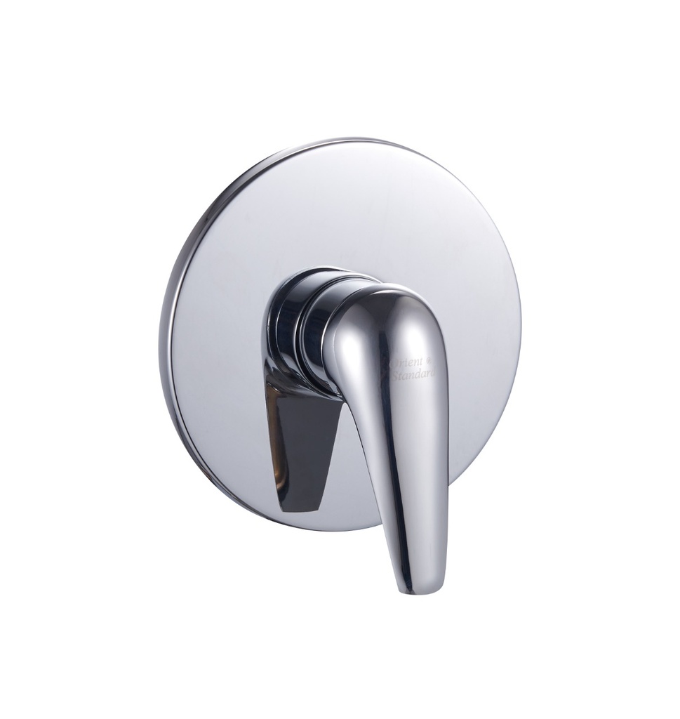 خلاط دش مخفي OS1738-1 صيني ORIENT STANDARD خط واحد كروم دائري