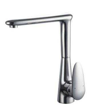 خلاط مجلى 1خ اتومتيك كروم سادة صيني GH-1834