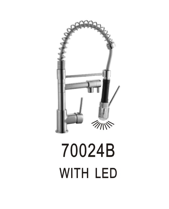 خلاط مجلى حوض KL70024B صيني ORIENT STANDARD كروم عالي سحاب بإضاءة