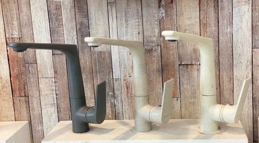 خلاط مجلى حوض KL60499 صيني ORIENT STANDARD بيج حجري