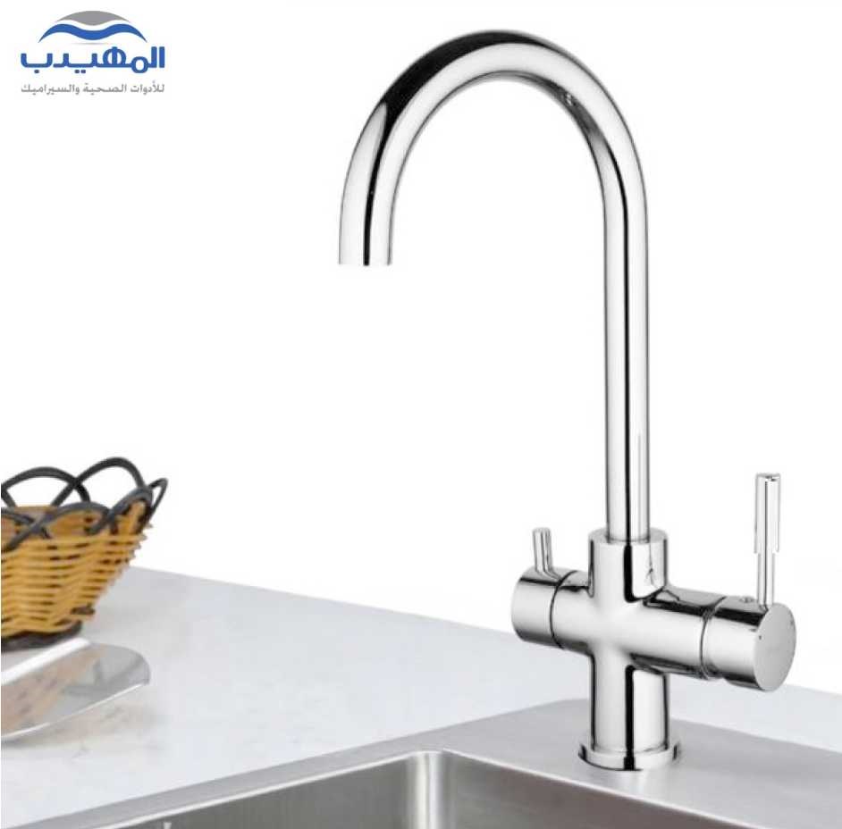 خلاط مجلى حوض KL008 صيني ORIENT STANDARD كروم مع خط فلتر