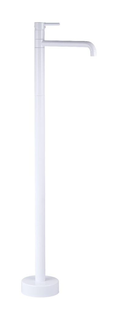 خلاط مغطس ارضي OS2132 صيني ORIENT STANDARD ابيض مطفي 110 سم