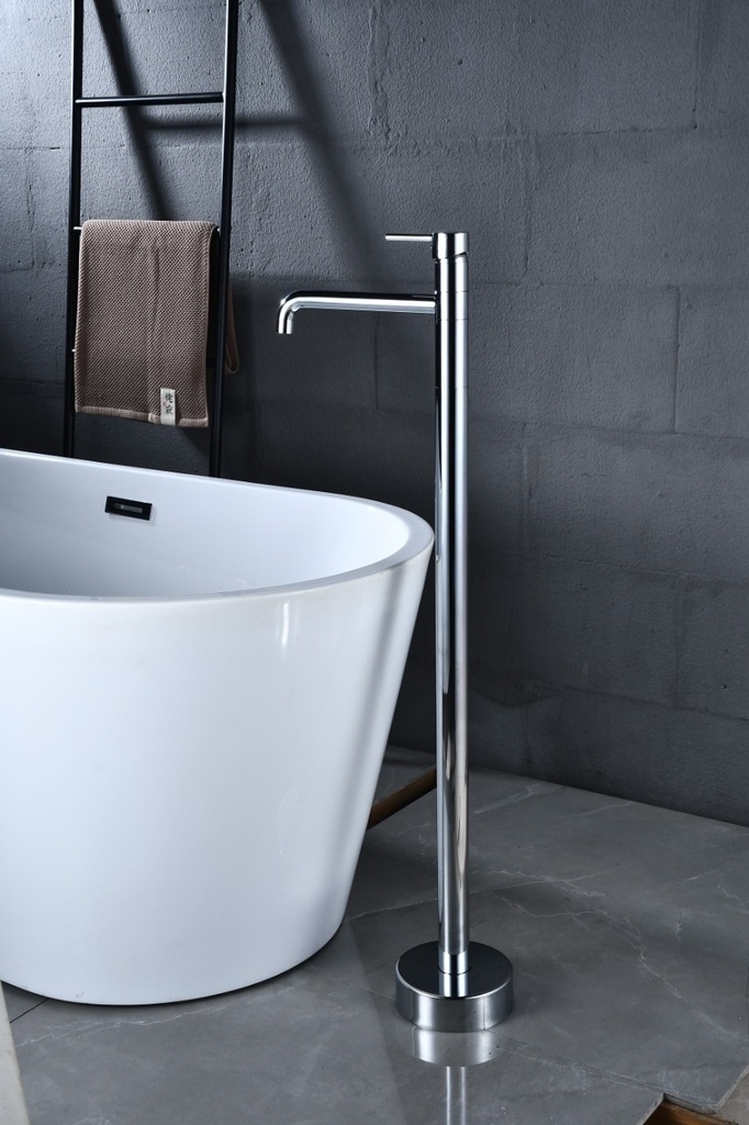 خلاط مغطس ارضي او مغسلة برميل OS1370012 صيني ORIENT STANDARD كروم 100 سم