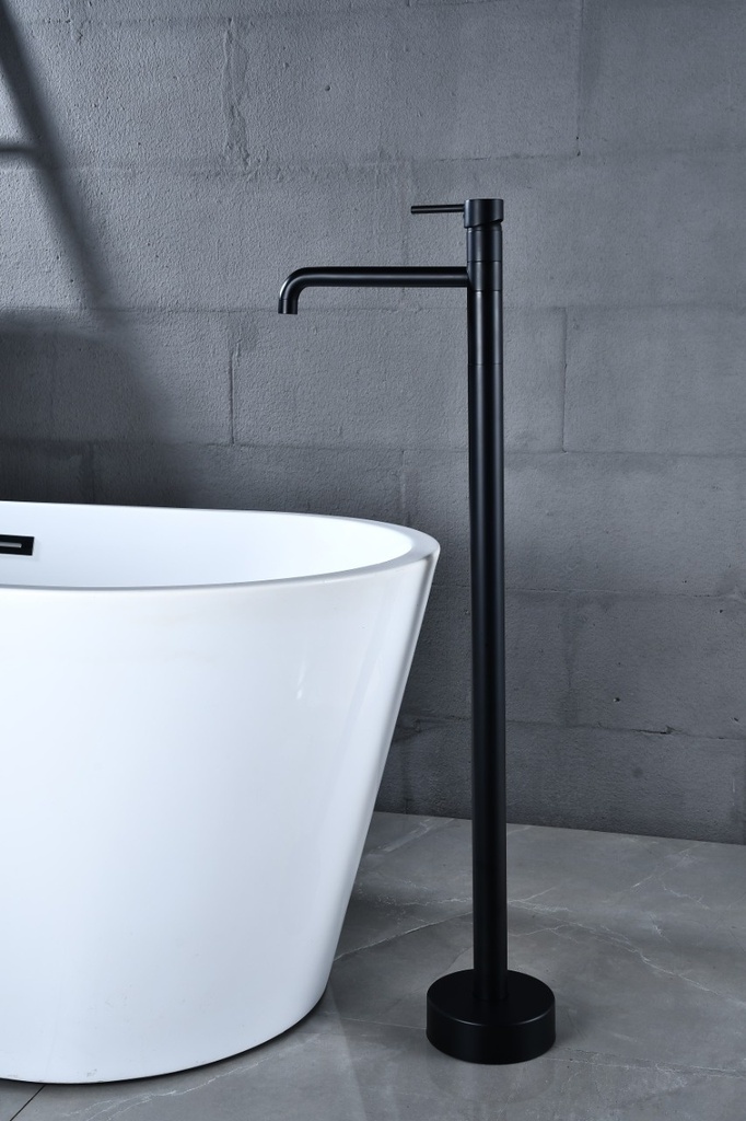 خلاط مغطس ارضي او مغسلة برميل OS1370013 صيني ORIENT STANDARD اسود مطفي 100 سم