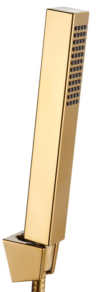 سماعة خلاط دش OS77 صيني ORIENT STANDARD ذهبي مربع مع لي وقاعدة