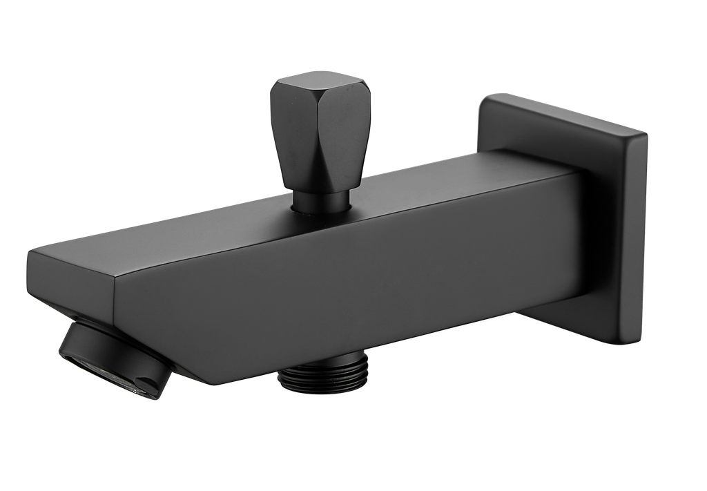 صباب خلاط دش مخفي OS1390 صيني ORIENT STANDARD اسود مربع مع قسام