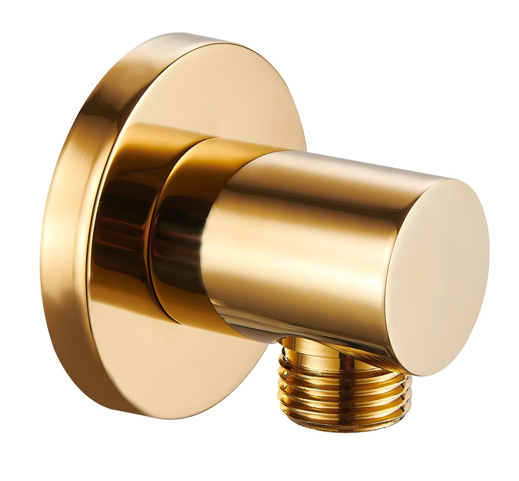 كوع خلاط دش مخفي OS856 صيني ORIENT STANDARD ذهبي دائري