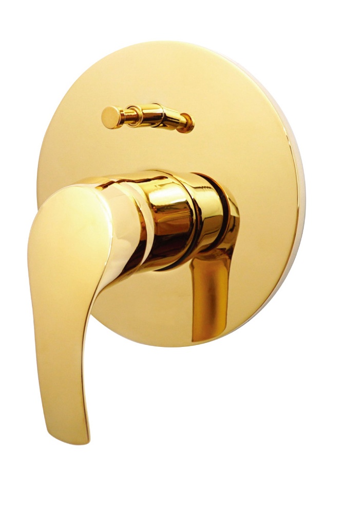 مسكة خلاط دش مخفي OS2238-2 صيني ORIENT STANDARD خطين ذهبي دائري مع الوجه