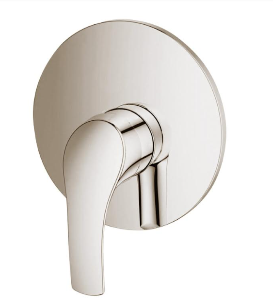 مسكة خلاط دش مخفي OS2238-1 صيني ORIENT STANDARD خط واحد برونزي فاتح دائري مع الوجه