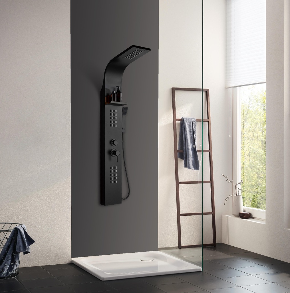 دش جداري OS400 صيني ORIENT STANDARD اسود