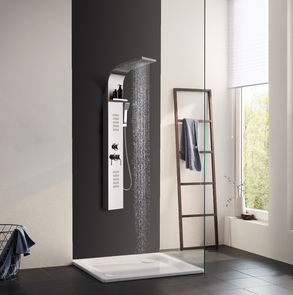 دش جداري OS400 صيني ORIENT STANDARD كروم