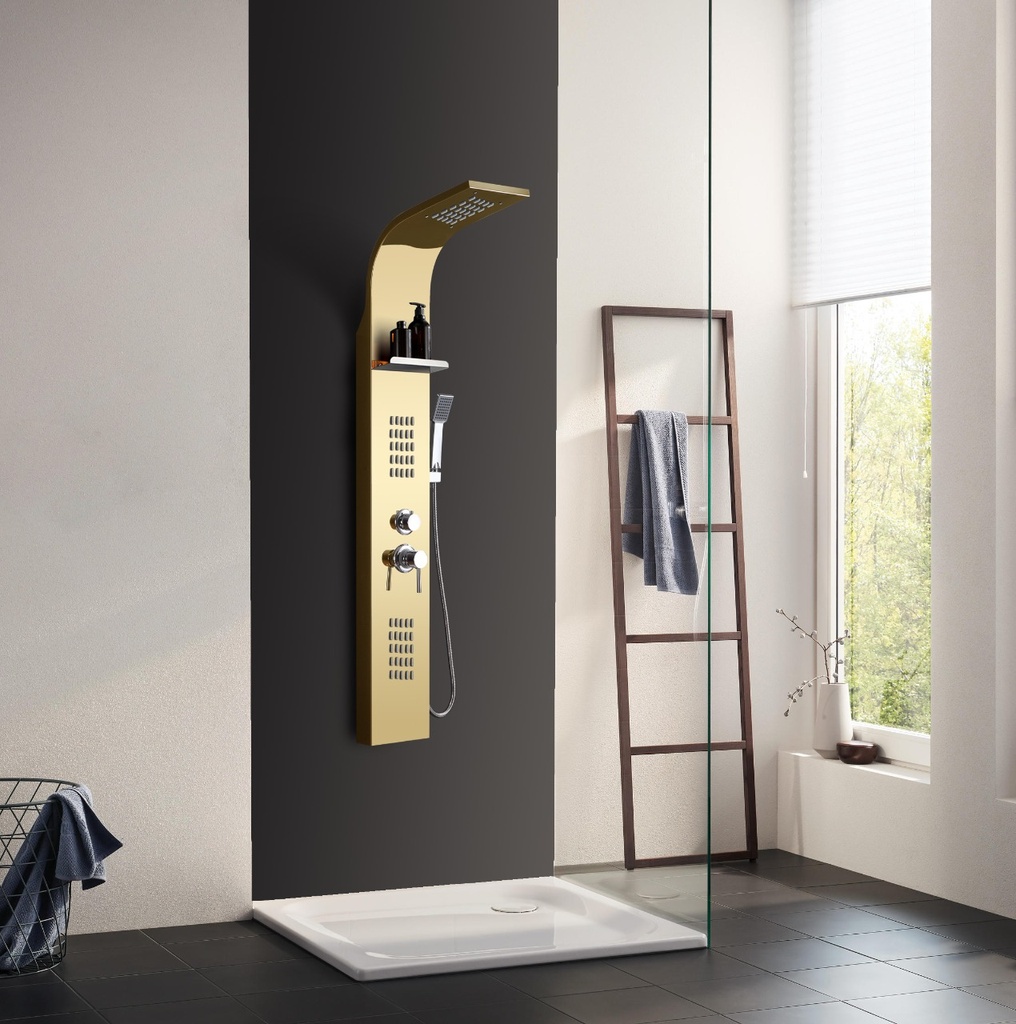 دش جداري OS400 صيني ORIENT STANDARD ذهبي لامع