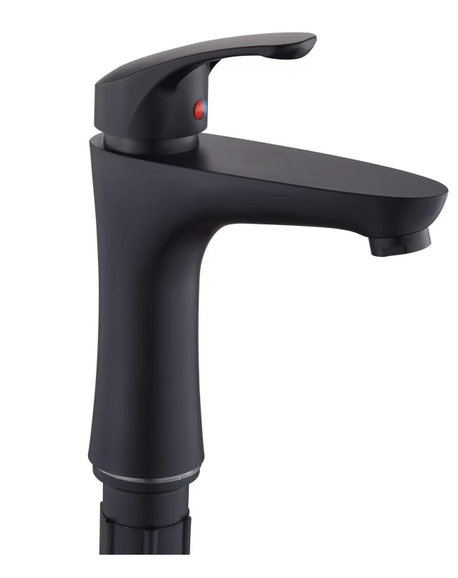 خلاط مغسلة ONE5032 صيني اسود قصير