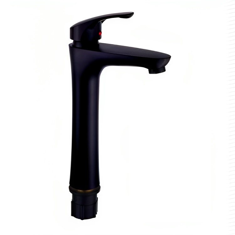 خلاط مغسلة ONE5032 صيني اسود عالي بدون هراب