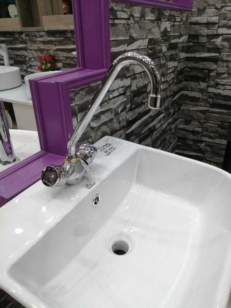 خلاط مجلى 1 خ رقبة عادي كروم سادة اسباني يورو