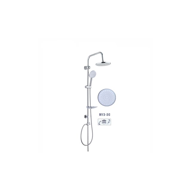 ماسورة دش دائري MY2-2S كروم