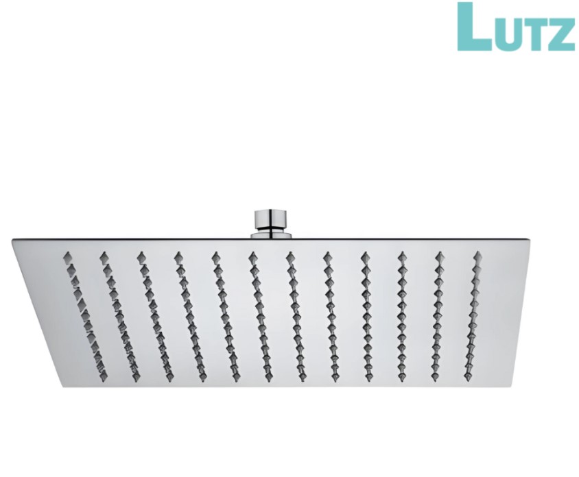 سماعة دش لوتز الماني مربع كروم 40 سم