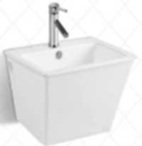 مغسلة سيراميك جداري 8335 ابيض 46*56