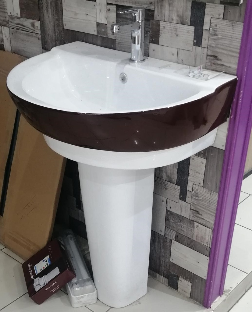 مغسلة صيني بني  A- 012-7