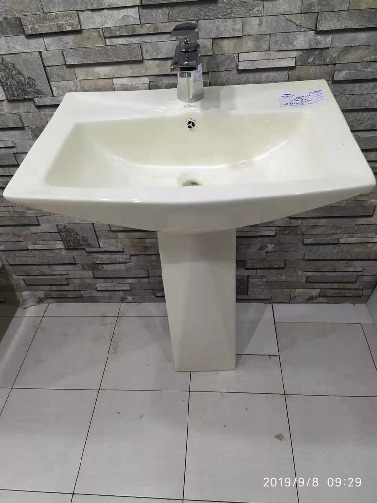 مغسله سيراميك صينى بيج مضلع A-711 مقاس 48*65