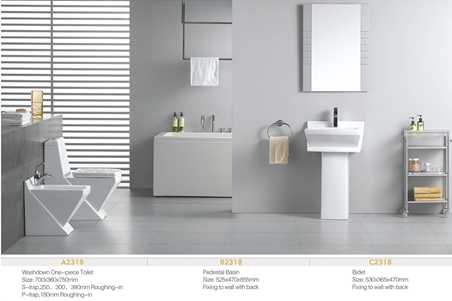 مغسله سيراميك صينى ابيض مقاس 47*52 موديل A2318B