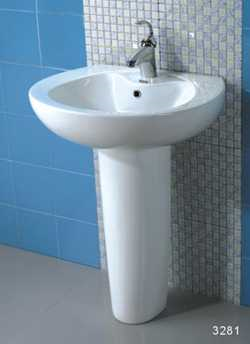 مغسلة سراميك ابيض صيني 3281 YOYO