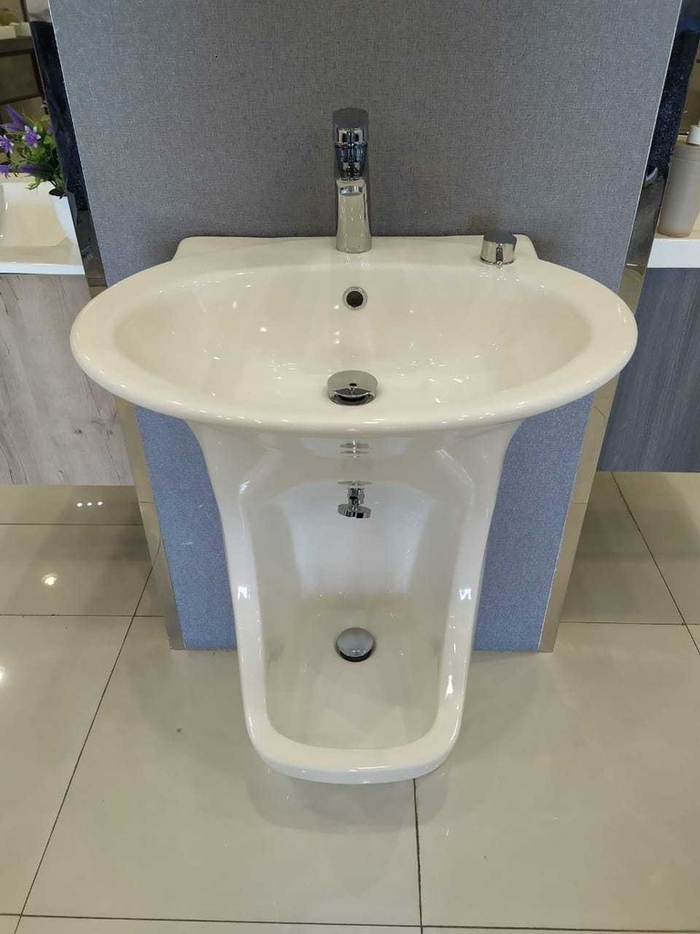 مغسلة وضوء سيراميك مع خلاطين ايطالي (MH Riyadh)