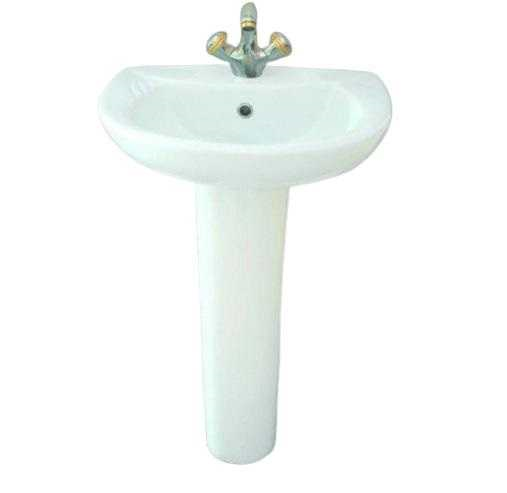 مغسلة لمى بورسلينا لون.ابيض