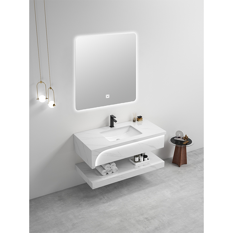 مغسلة بورسلان مضيئة OS66 صيني ابيض 60 سم حوض سيراميك