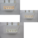 مغسلة بورسلان حوض hot binding باضاءة لمس OS136 صيني  ابيض 80 سم