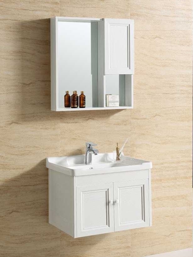 مغسلة دولاب كاربون فايبر (60)OS280003 ابيض 60*47 سم