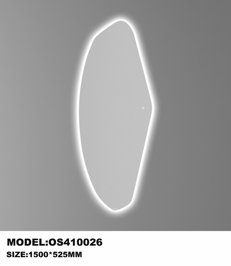 مراية  OS410026 ليد مثلث 150*52.5 سم