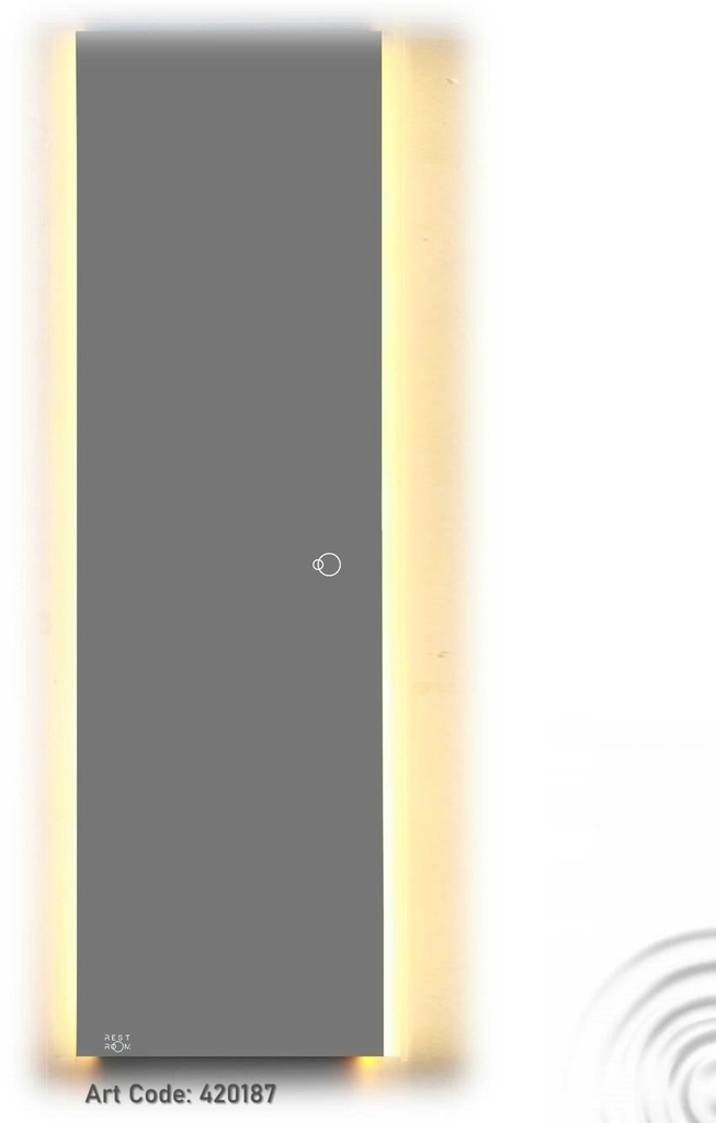 مراية ليد OS420187 صيني ORIENT STANDARD مستطيل 150*50 سم اضاءه لونين