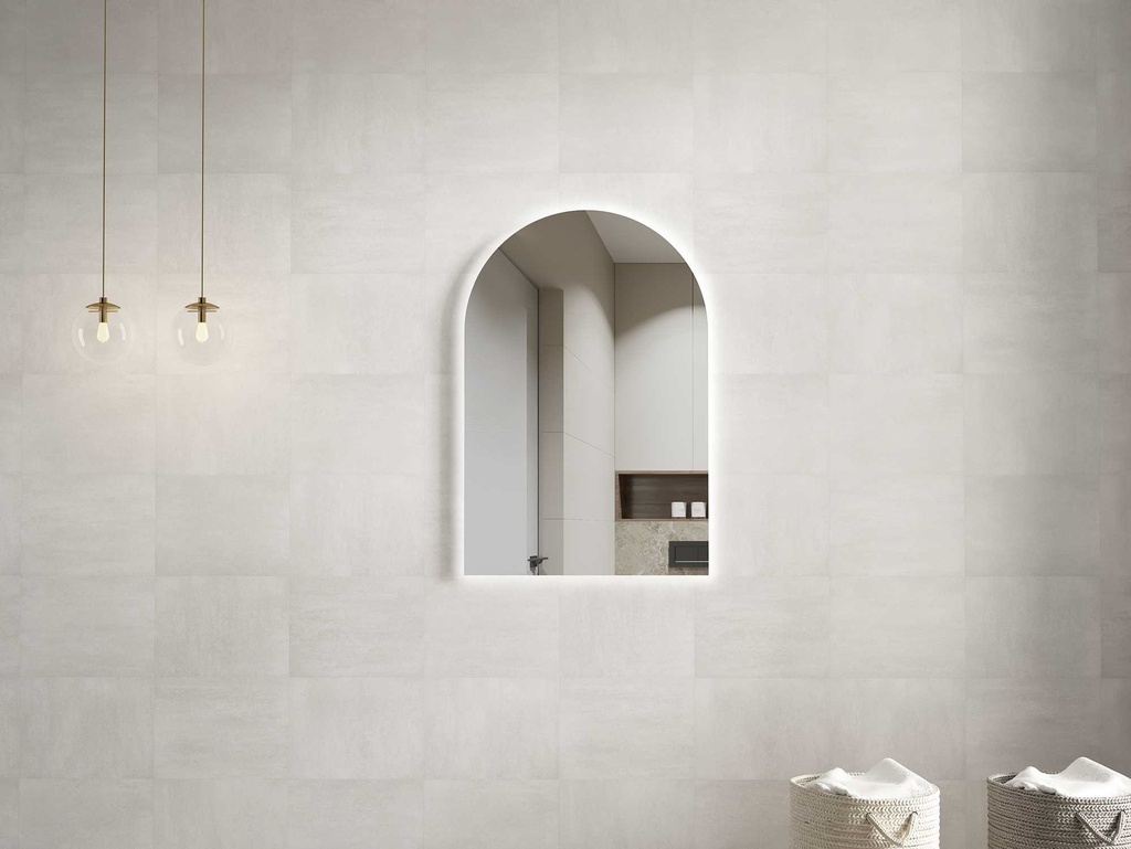 مراية بيضاوي علوي ليد RR4014 مقاس 60*90 سم