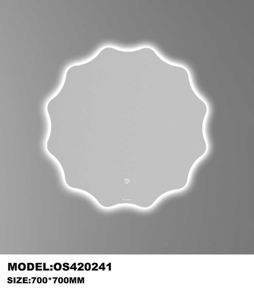 مراية  ليد OS420241 محدب  مقاس 70*70 سم