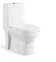 كرسي ارضي كومباكت 3468 ابيض مقاس 25 سم