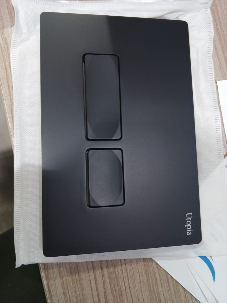 ضغطة سيفون مخفي هيدروليك UTOPIA UK U021B اسود مربع تكنولوجيا بريطانية