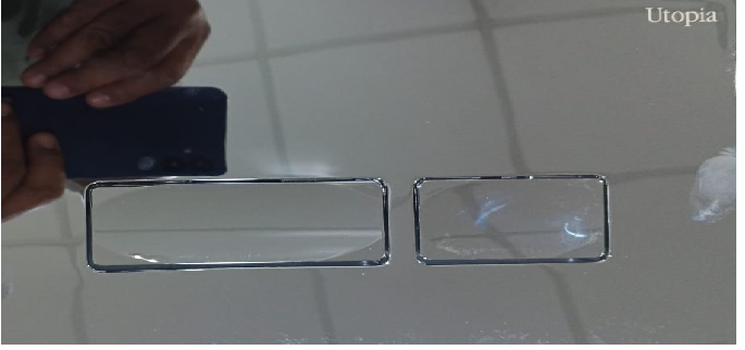 ضغطة سيفون مخفي هيدروليك UTOPIA UK U021B كروم مربع تكنولوجيا بريطانية