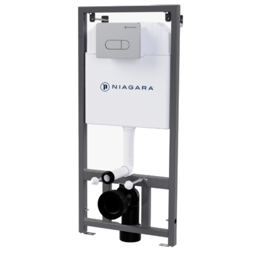 سيفون مخفي NIAGRA NL-RT-61455 مع ضغطة كروم دائري SENA 228-001