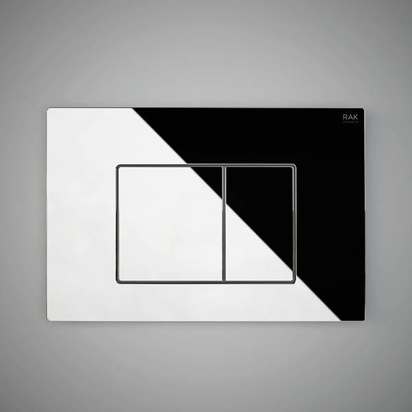 ضغطة سيفون مخفي RAK-NEOFSRAKPPL02 اماراتي كروم مربع