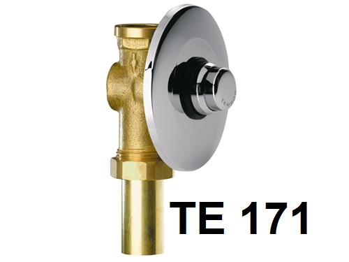 سيفون ضغط مخفي TE171 ايطالي REMER كروم دائري