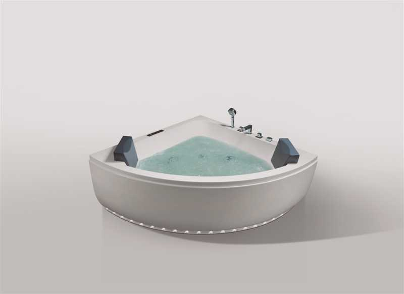 مغطس جاكوزي أبيض 2 دينمو OS005  مقاس 155*155*73