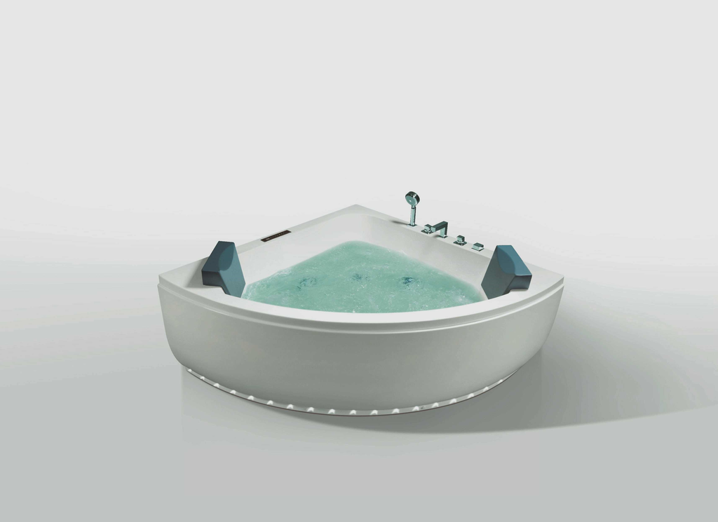 مغطس جاكوزي أبيض 2 دينمو RR005  مقاس 155*155*73